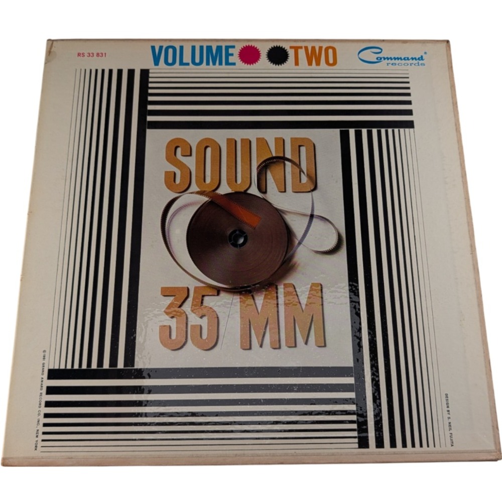 Enoch Light Sound 35/MM Volume Two LP Mono 1961 Command RS 33 831 VG/G+ Gatefold